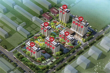 康桥丹郡3室2厅1卫107m2精装修